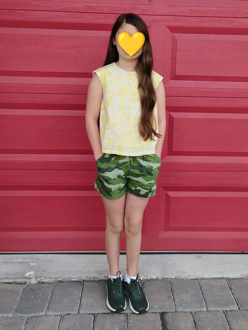 Camo Drawstring Shorts